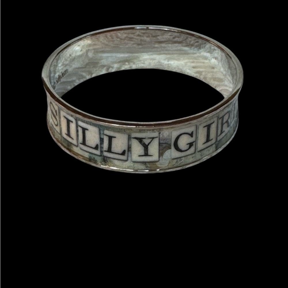 Eye Candy Silly Girl Bangle Bracelet Sally Jean NWOT